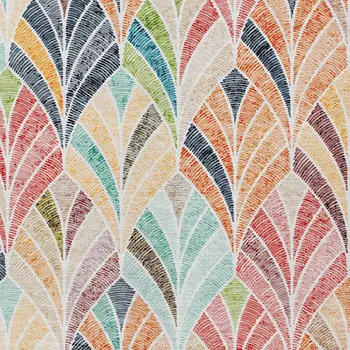 3' X 5' Orange Copper And Gold Geometric Washable Indoor Outdoor Area Rug