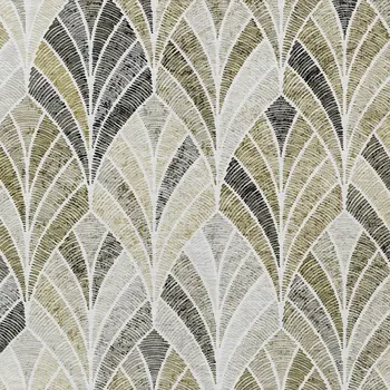 3' X 5' Taupe Ivory And Brown Geometric Washable Indoor Outdoor Area Rug