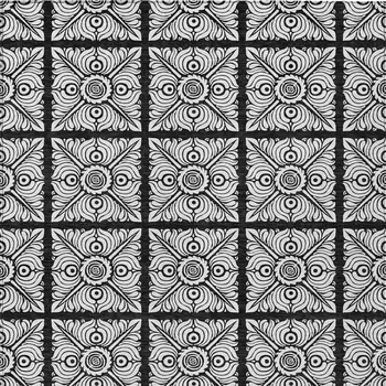 10' X 14' Black Ivory And Gray Medallion Washable Indoor Outdoor Area Rug