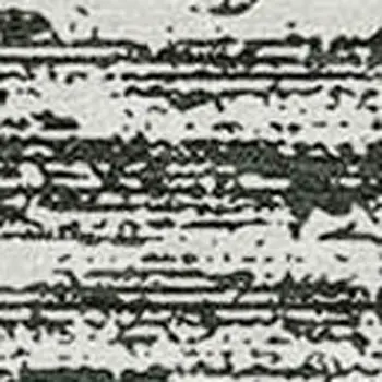 8' X 10' Black Ivory And Gray Striped Washable Indoor Outdoor Area Rug