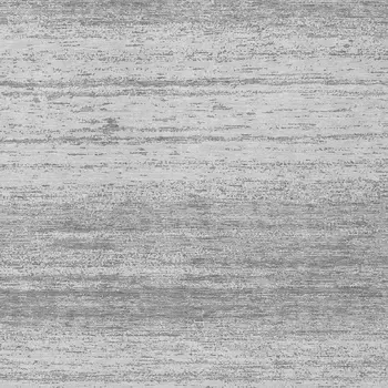 10' X 14' Gray And Silver Striped Washable Indoor Outdoor Area Rug