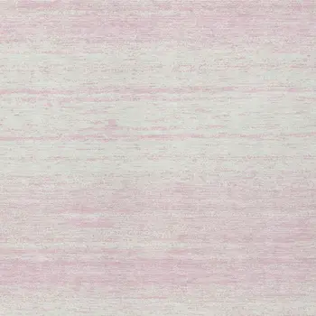 5' X 8' Pink And Ivory Striped Washable Indoor Outdoor Area Rug
