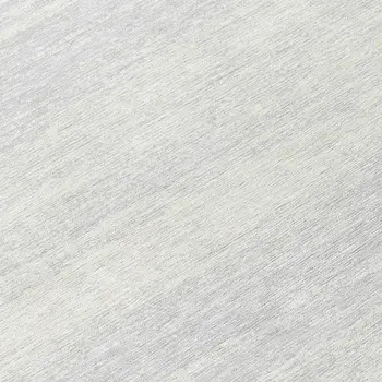 8' Silver And Gray Round Striped Washable Indoor Outdoor Area Rug