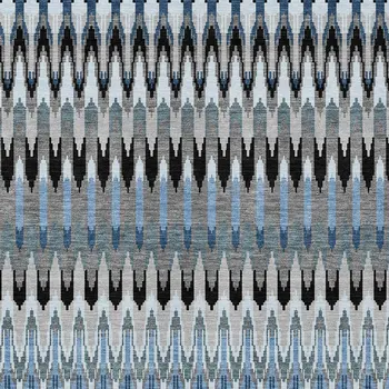 3' X 5' Gray Charcoal And Silver Southwestern Washable Indoor Outdoor Area Rug
