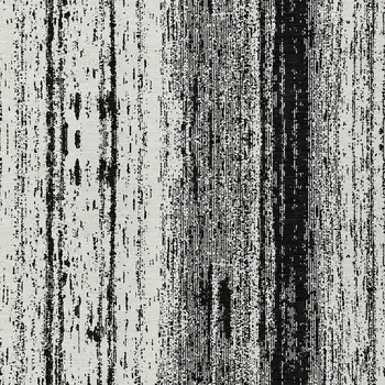 10' X 14' Black And Ivory Striped Washable Indoor Outdoor Area Rug