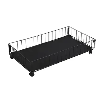 Black Metal Twin Bed Frame With Drawers