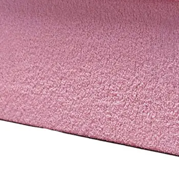 30" Pink Boucle Storage Ottoman