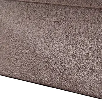 30" Taupe Boucle Storage Ottoman