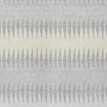 9' X 12' Silver Gray And Ivory Striped Washable Indoor Outdoor Area Rug