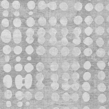 5' X 8' Gray And Ivory Abstract Washable Indoor Outdoor Area Rug