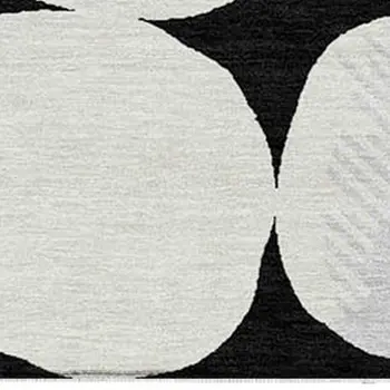 10' X 14' Black Gray And Ivory Abstract Washable Indoor Outdoor Area Rug