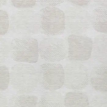 10' X 14' Ivory And Beige Abstract Washable Indoor Outdoor Area Rug