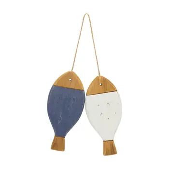Set of Two White Fabric Figurine Tabletop Sculpture