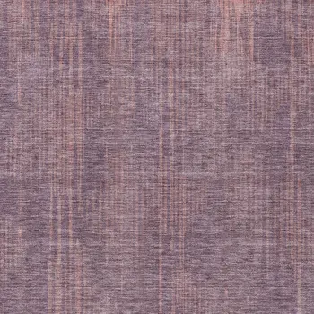 9' X 12' Mauve And Dark Purple Striped Washable Indoor Outdoor Area Rug