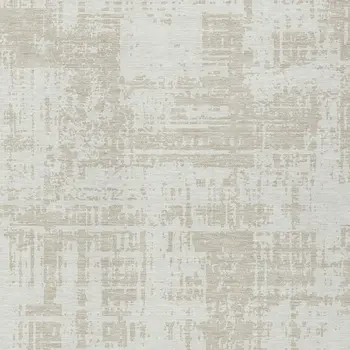 3' X 5' Ivory And Beige Abstract Washable Indoor Outdoor Area Rug