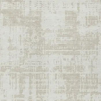 5' X 8' Ivory And Beige Abstract Washable Indoor Outdoor Area Rug