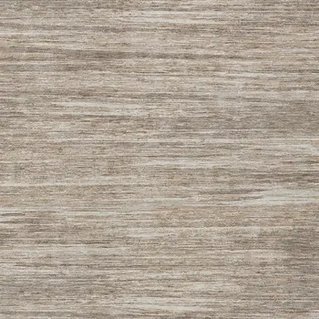 5' X 8' Taupe Gray And Ivory Striped Washable Indoor Outdoor Area Rug