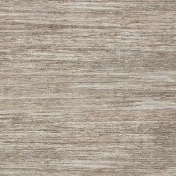 10' X 14' Taupe Gray And Ivory Striped Washable Indoor Outdoor Area Rug