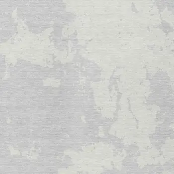 5' X 8' Silver And Gray Abstract Washable Indoor Outdoor Area Rug
