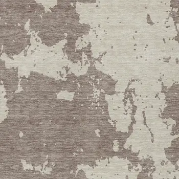 5' X 8' Taupe And Beige Abstract Washable Indoor Outdoor Area Rug