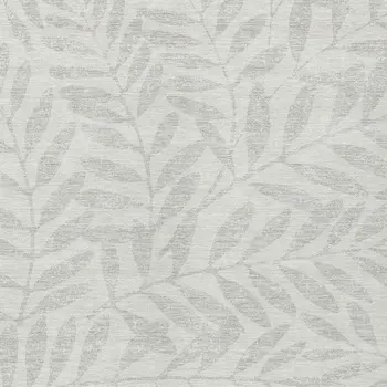 3' X 5' Ivory And Gray Floral Washable Indoor Outdoor Area Rug