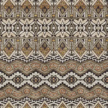 5' X 8' Taupe Brown And Ivory Moroccan Washable Indoor Outdoor Area Rug