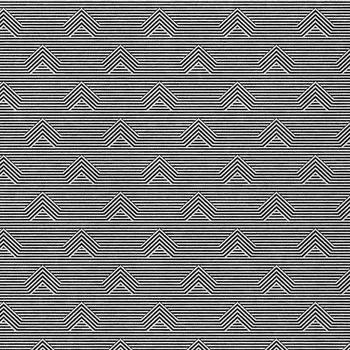 10' X 14' Black And Ivory Geometric Washable Indoor Outdoor Area Rug