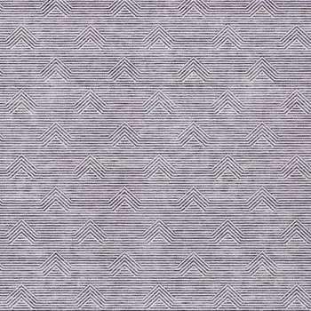 9' X 12' Purple And Ivory Geometric Washable Indoor Outdoor Area Rug