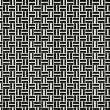 3' X 5' Black And Ivory Geometric Washable Indoor Outdoor Area Rug