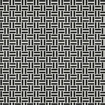 5' X 8' Black And Ivory Geometric Washable Indoor Outdoor Area Rug