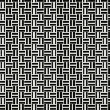 9' X 12' Black And Ivory Geometric Washable Indoor Outdoor Area Rug