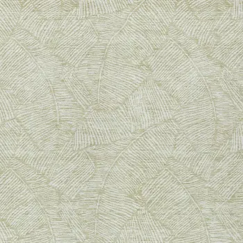 8' X 10' Artichoke Green And Ivory Floral Washable Indoor Outdoor Area Rug