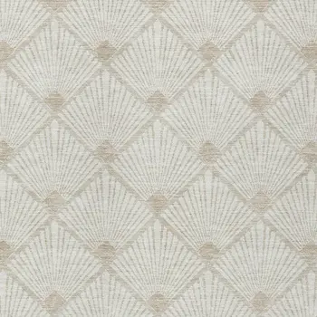 9' X 12' Ivory And Beige Geometric Washable Indoor Outdoor Area Rug