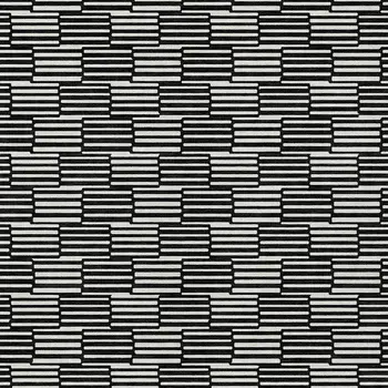 10' X 14' Black And Ivory Geometric Washable Indoor Outdoor Area Rug