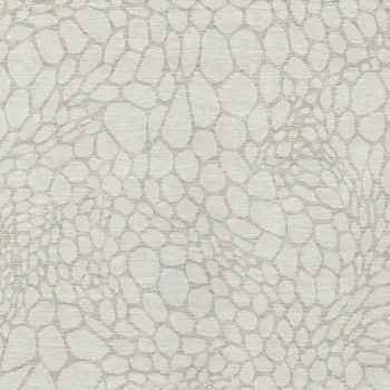 10' X 14' Ivory And Beige Geometric Washable Indoor Outdoor Area Rug