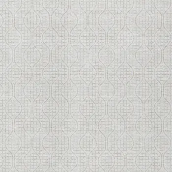 9' X 12' Ivory And Beige Geometric Washable Indoor Outdoor Area Rug