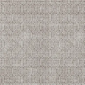 3' X 5' Taupe And Beige Geometric Washable Indoor Outdoor Area Rug