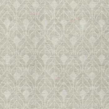8' X 10' Beige And Ivory Geometric Washable Indoor Outdoor Area Rug