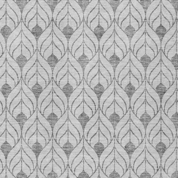 10' X 14' Silver And Gray Geometric Washable Indoor Outdoor Area Rug