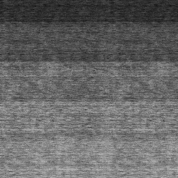 5' X 8' Black And Ivory Ombre Washable Indoor Outdoor Area Rug
