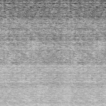 10' X 14' Gray And Light Gray Ombre Washable Indoor Outdoor Area Rug
