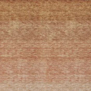 10' X 14' Copper And Beige Ombre Washable Indoor Outdoor Area Rug