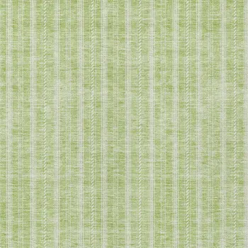 3' X 5' Artichoke Green And Ivory Striped Washable Indoor Outdoor Area Rug