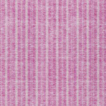 3' X 5' Blush And Ivory Striped Washable Indoor Outdoor Area Rug