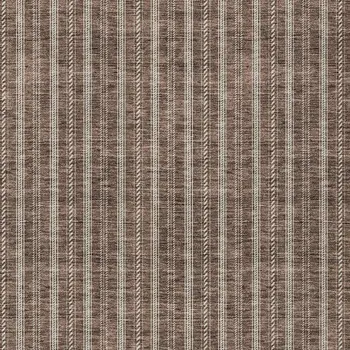 10' X 14' Brown And Ivory Striped Washable Indoor Outdoor Area Rug