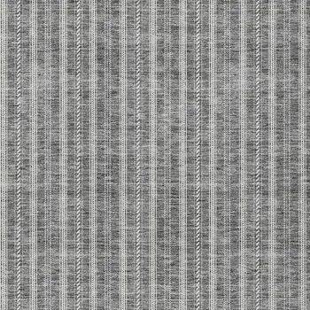 3' X 5' Gray And Ivory Striped Washable Indoor Outdoor Area Rug