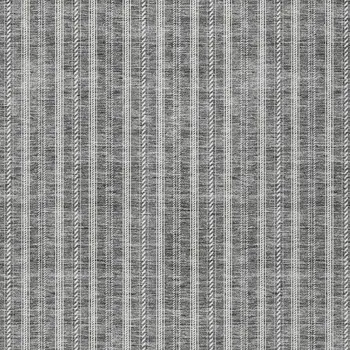 8' X 10' Gray And Ivory Striped Washable Indoor Outdoor Area Rug