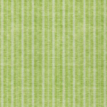 9' X 12' Lime Green And Ivory Striped Washable Indoor Outdoor Area Rug