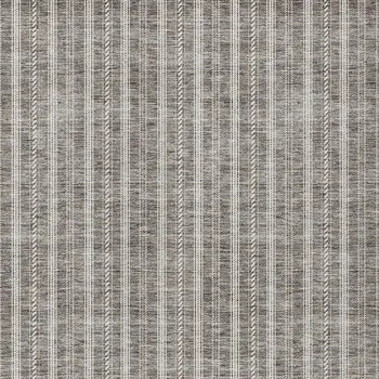 3' X 5' Taupe And Ivory Striped Washable Indoor Outdoor Area Rug