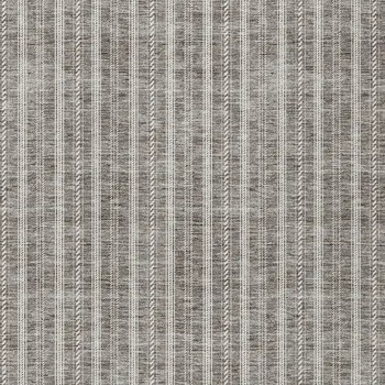 5' X 8' Taupe And Ivory Striped Washable Indoor Outdoor Area Rug